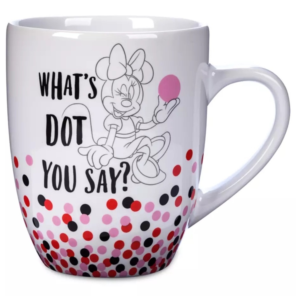 Minnie Mouse ''What's Dot You Say?'' Mug